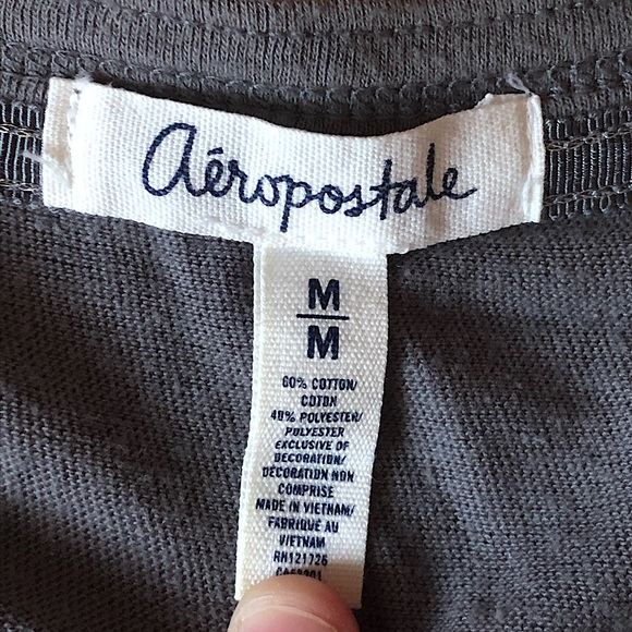 Aeropostale Lace Front Detail Long Sleeve - Picture 4 of 10